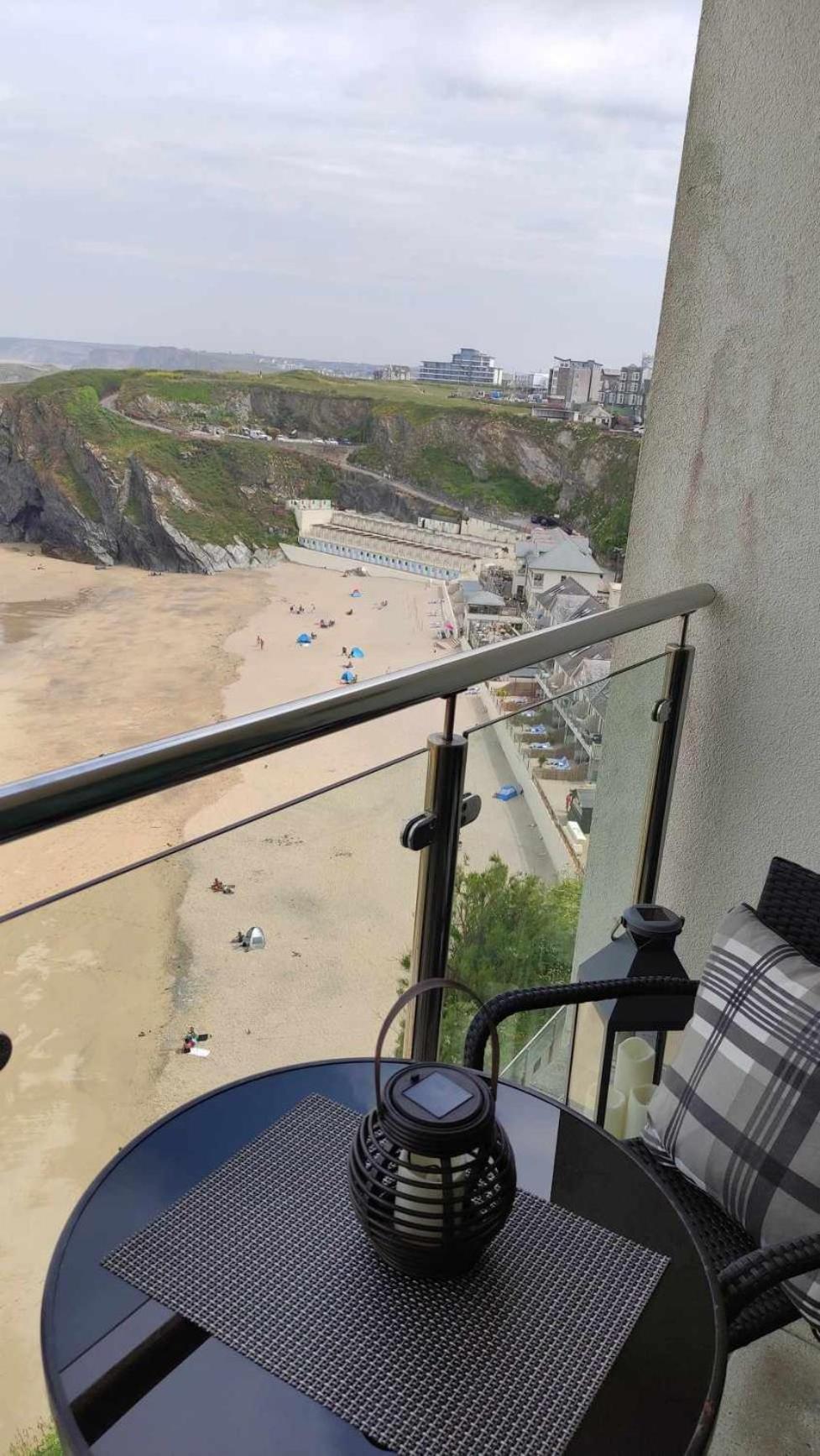 Newquay Rocklands Beach View Exterior foto
